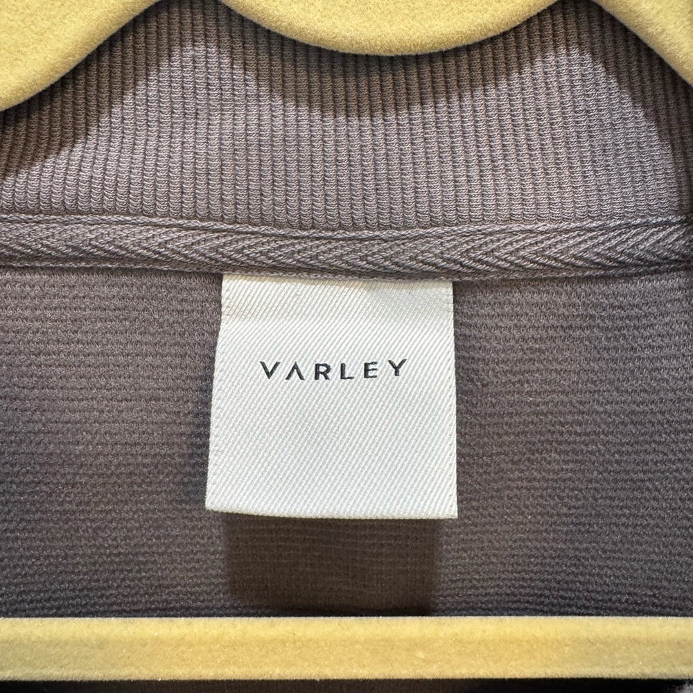 Varley Women's Zip-Up Sweater in Gray - Picture 3 of 5